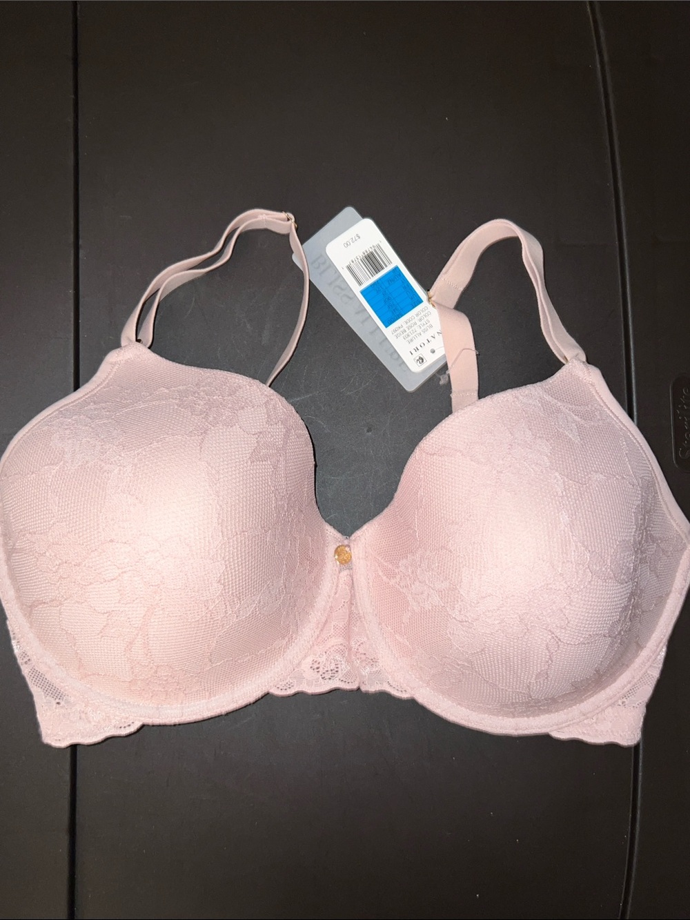Natori Bliss Allure Contour Underwire Bra, Rose Beige, Size: 34DDD